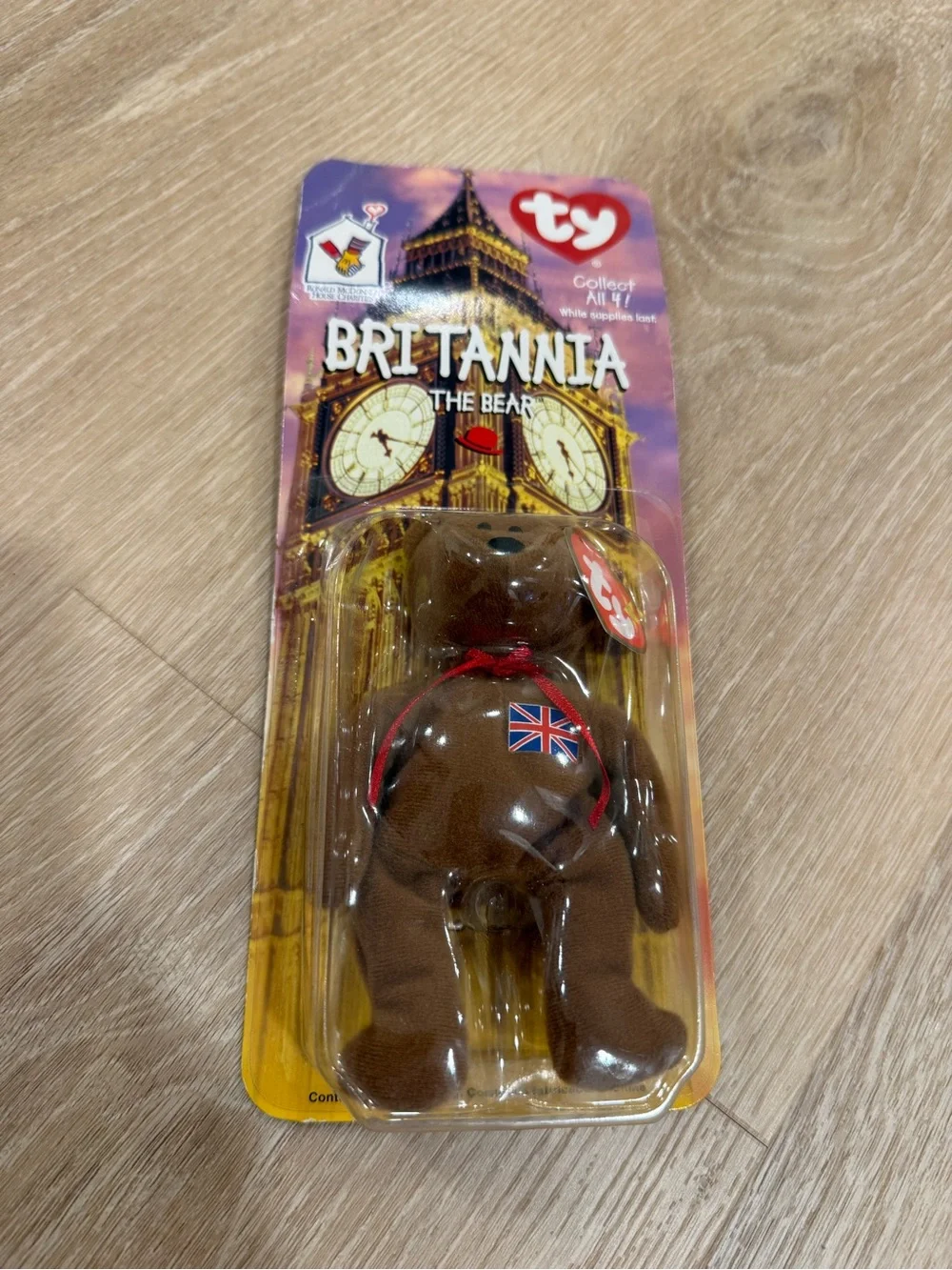 Ty Beanie Babies Four-Pack: Vintage Collectible Bears